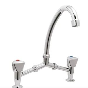 Llave Combinación Lavaplato En V Taumm
