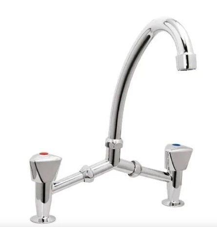 Llave Combinacion Lavaplato En V Taumm 35027